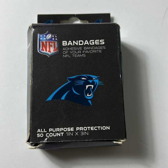 Carolina Panthers Adhesive Bandages - Picture 1 of 3